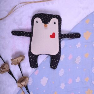 Fluffy Flip the Cozy Penguin Large