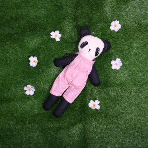 Bamboo the Playful Panda With Outfit Large