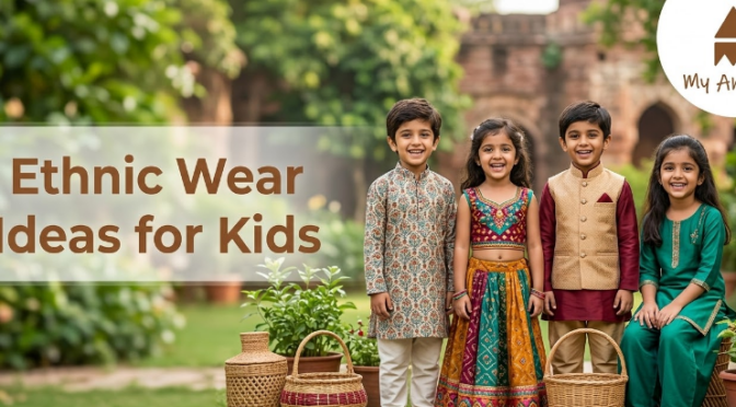 Festival-Ready Ethnic Wear Ideas for Kids 