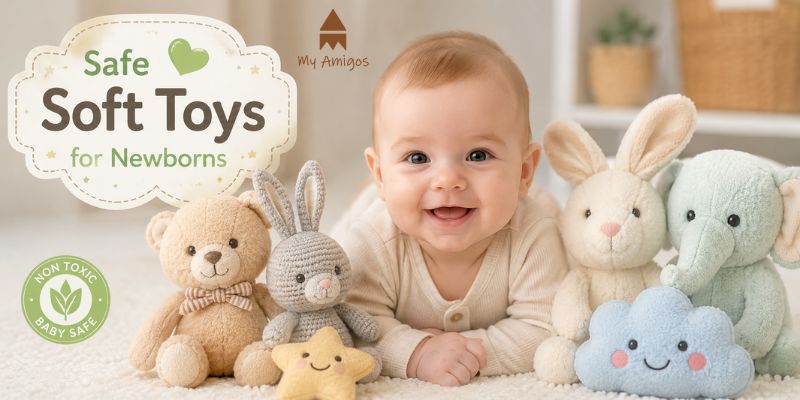 best soft toys for newborn babies in India